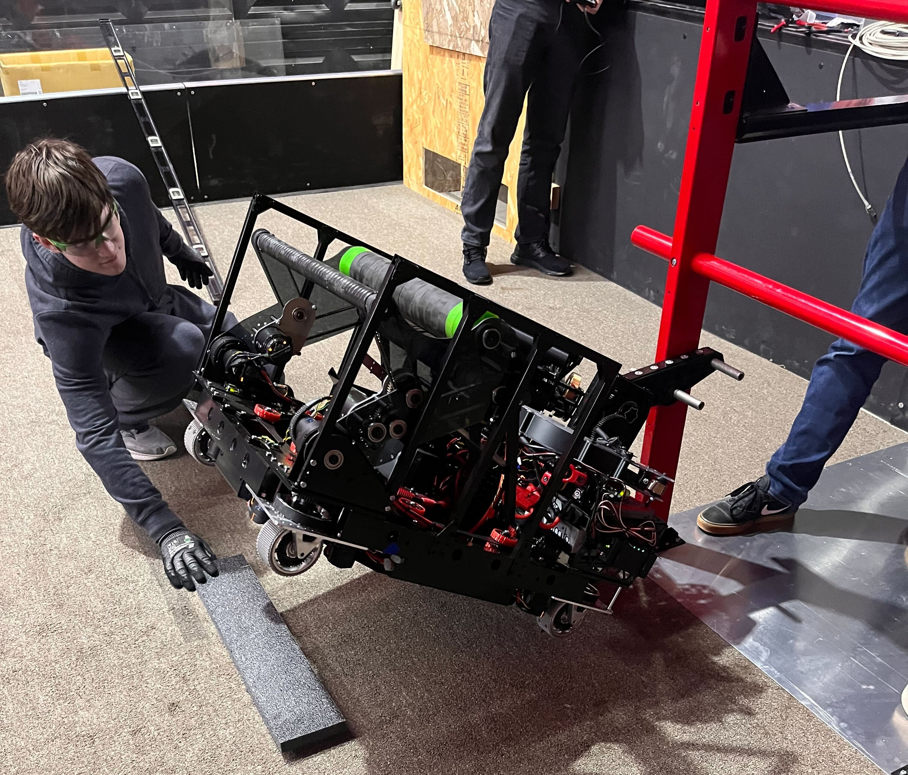 Robot climbing