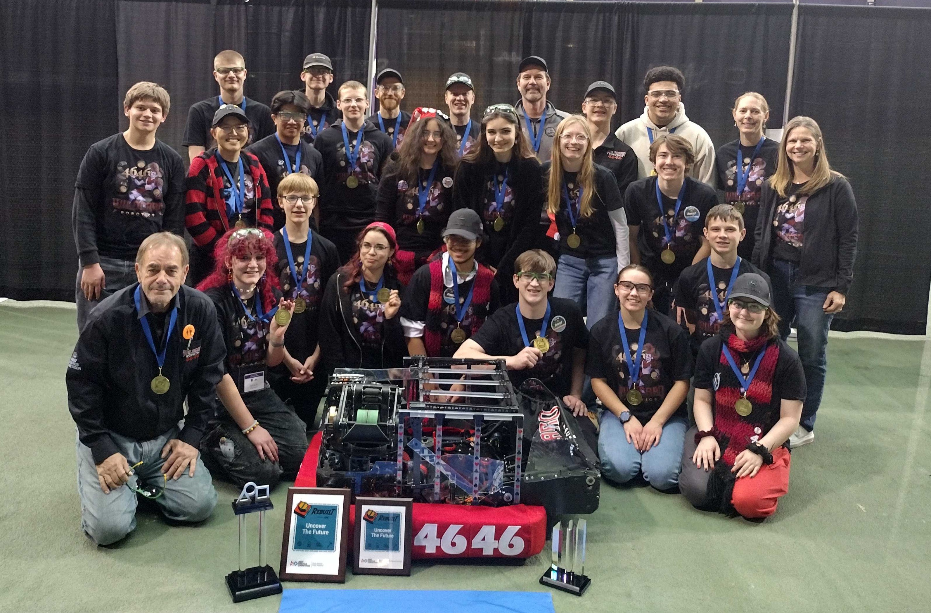 Iowa team photo after winning finals!
